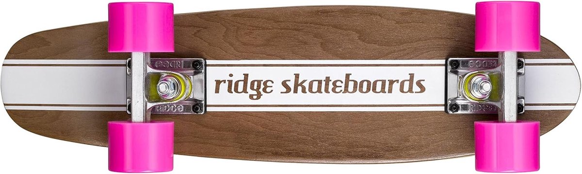 mini cruiser skateboard van esdoornhout 55 cm retro stijl compleet board