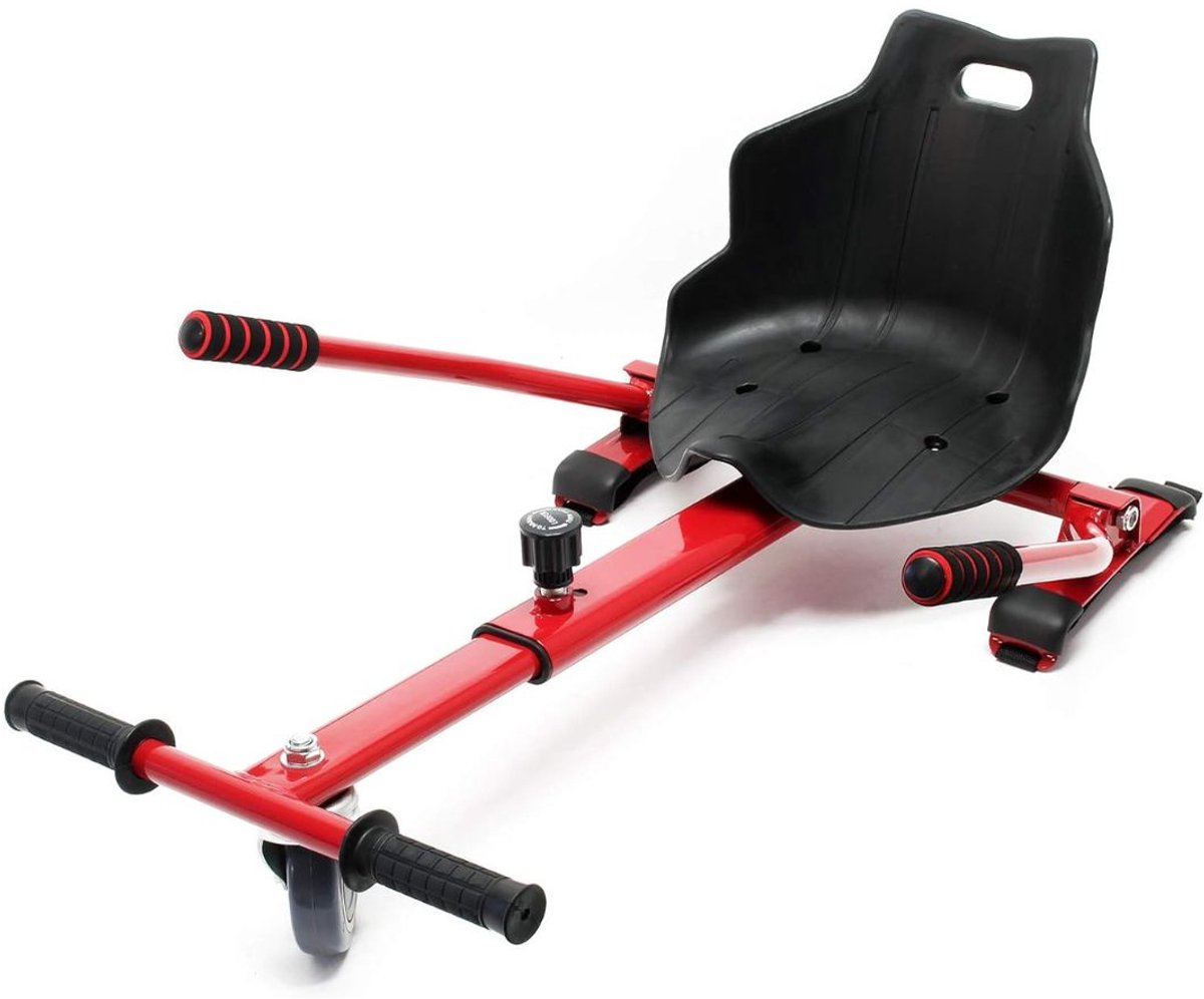 MMM® Hoverboard Met Hoverkart - Hoverkart - Hoverboard - Rood - 102cm x 42cm x 32cm Buitenspeelvoertuigaccessoire kopen online