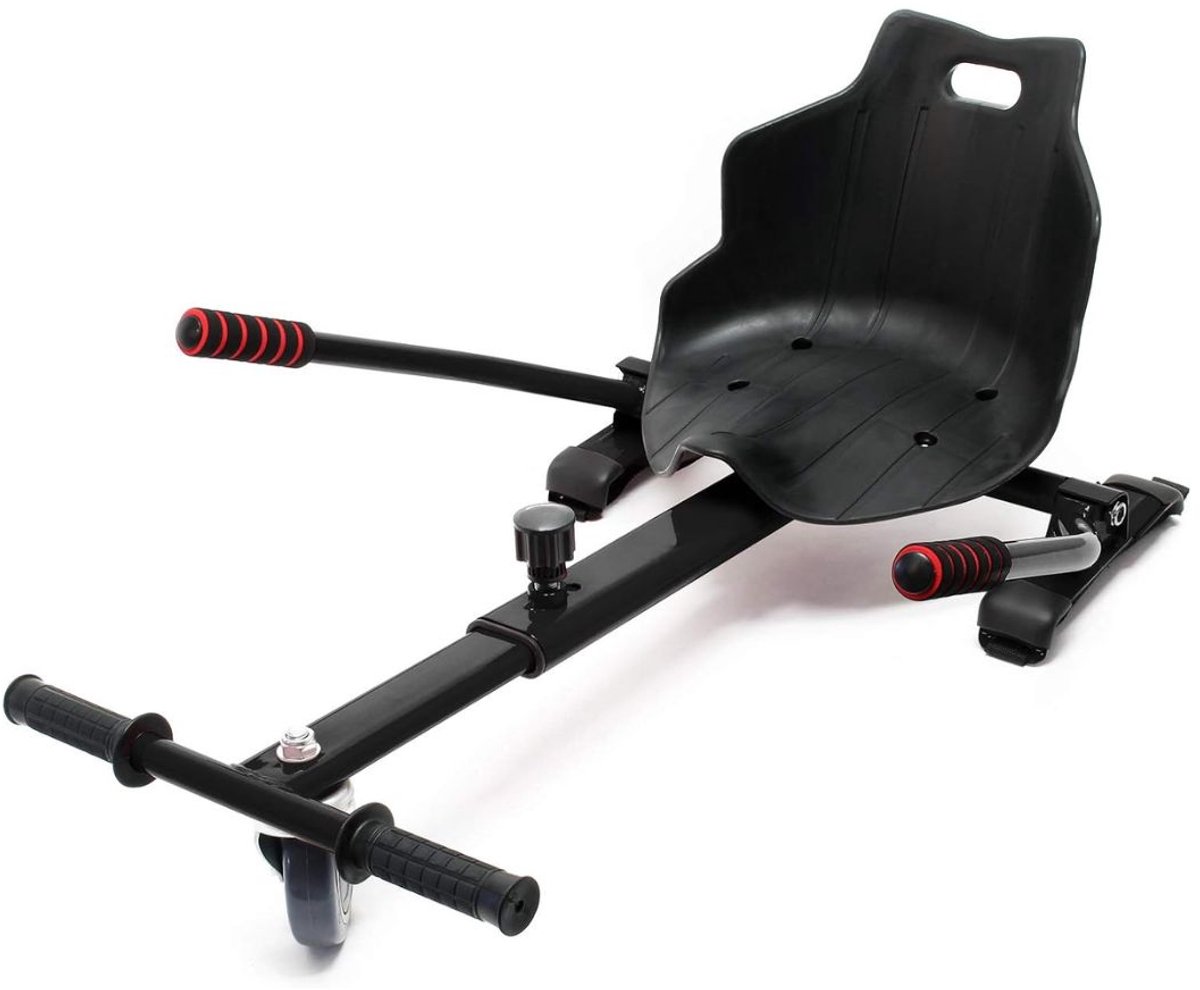 MMM® Hoverboard Met Hoverkart - Hoverkart - Hoverboard - Zwart - 57cm x 44cm x 18cm Buitenspeelvoertuigaccessoire kopen online