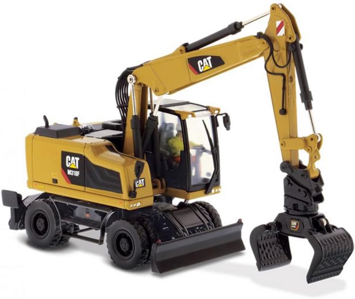 model mobiele graafmachine schaal 1 50 realistisch diecast bouwvoertuig