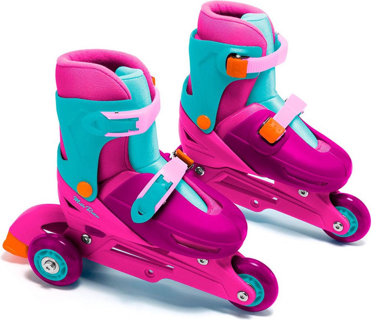 molto convertible junior skates roze