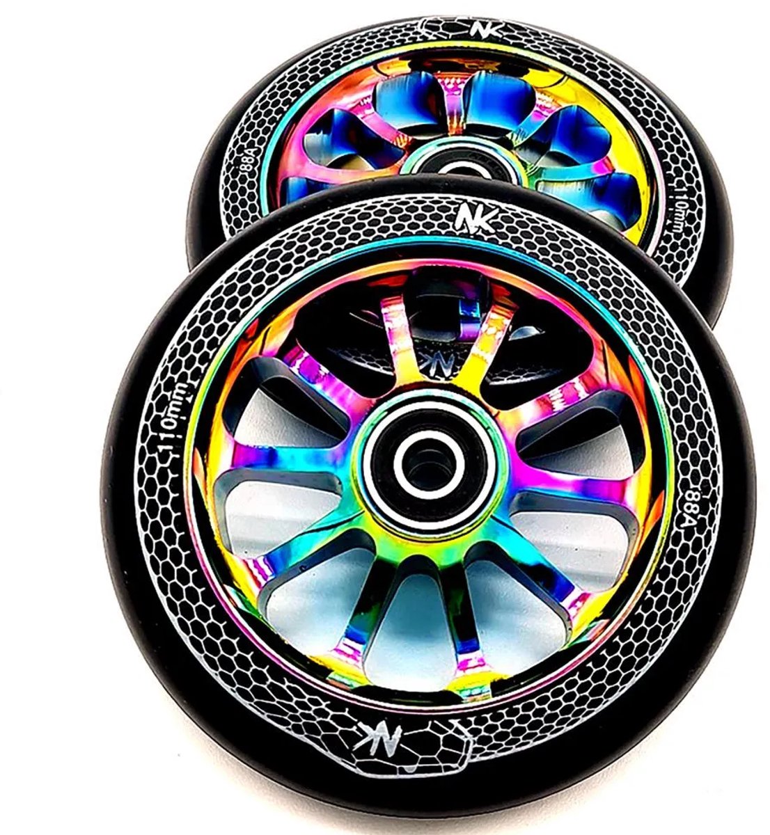 nokaic snake spoke stepwiel goud 110 mm