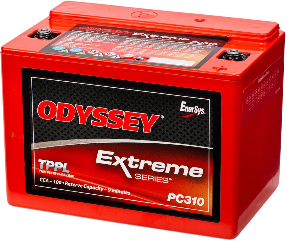 odyssey agm accu 8 ah pc310