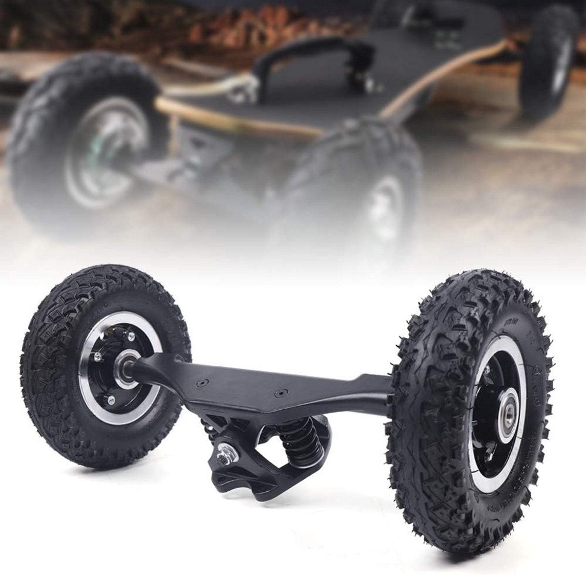 off road elektrische skateboard voorwielset 8 inch truck wielen voor mountainboard en longboard