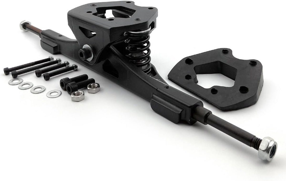 Off Road Longboard Truck voor Mountainboard Componenten 11 Inch met 8 Inch Wielen Skateonderdeel kopen online