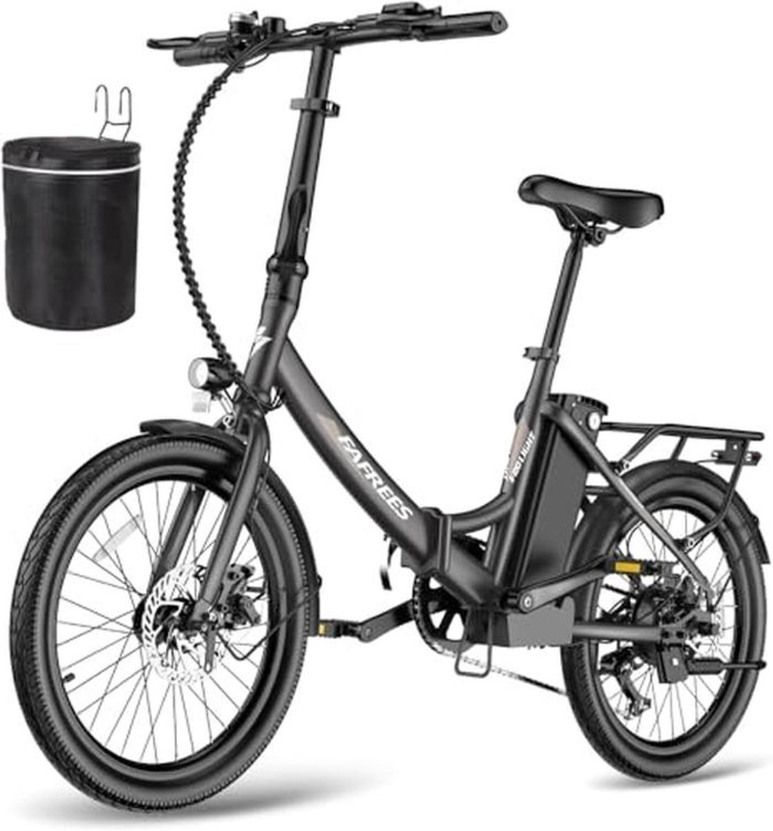 opvouwbare elektrische fiets met 250w motor en 20 inch wielen