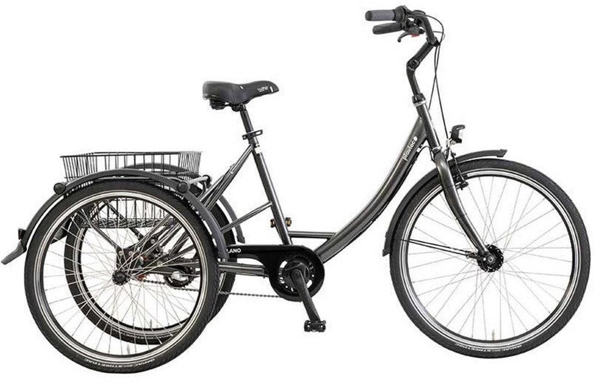 pfautec lano grafiet metallic driewieler