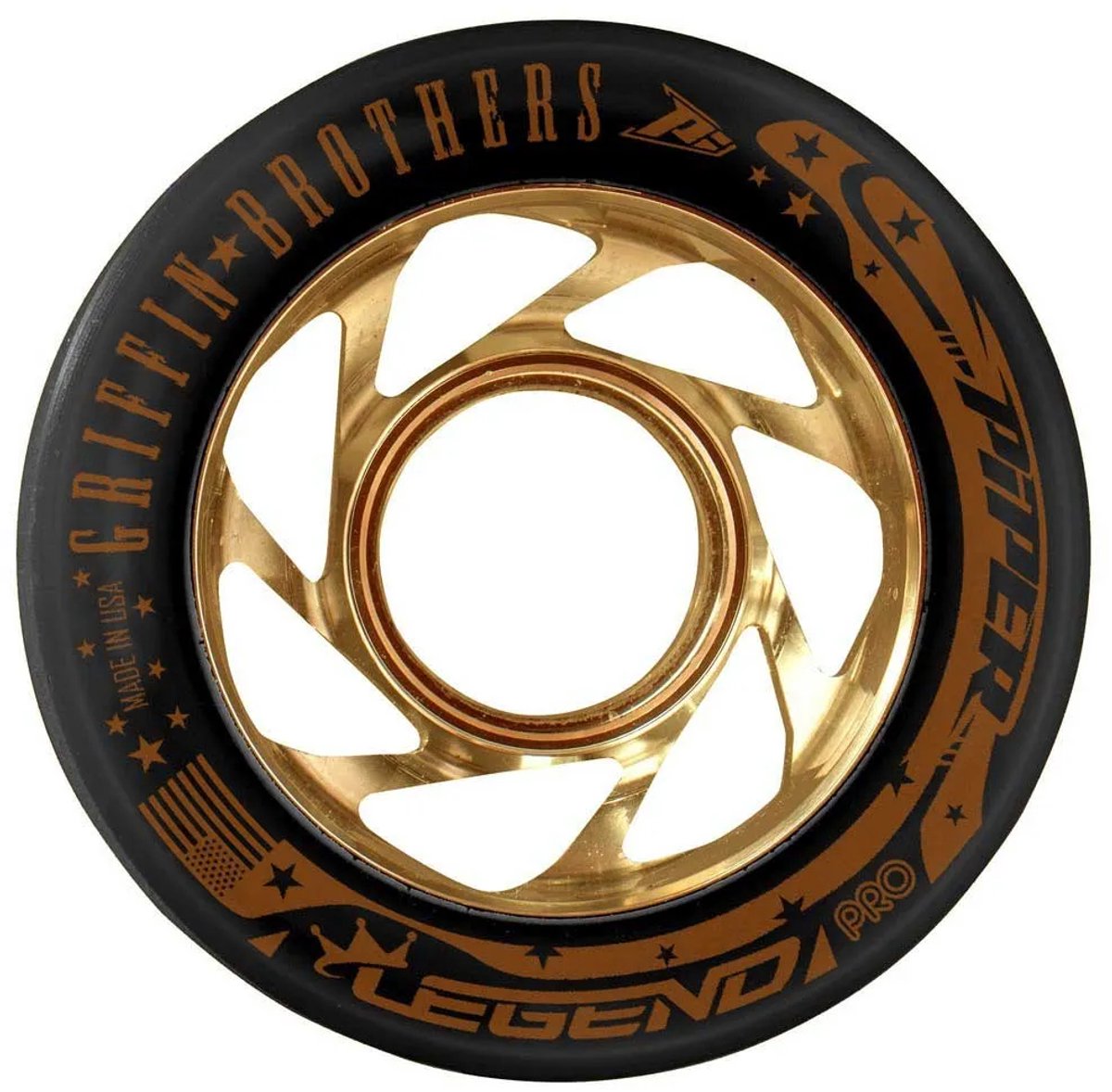 piper wheels griffin brothers schaatswielen 4 eenheden goud 63 5 mm 95a