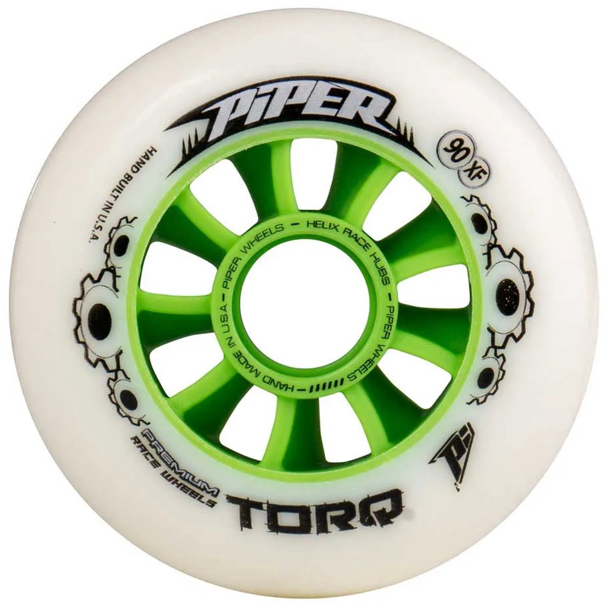 piper wheels torq xfast schaatswielen 8 eenheden zilver 84 mm