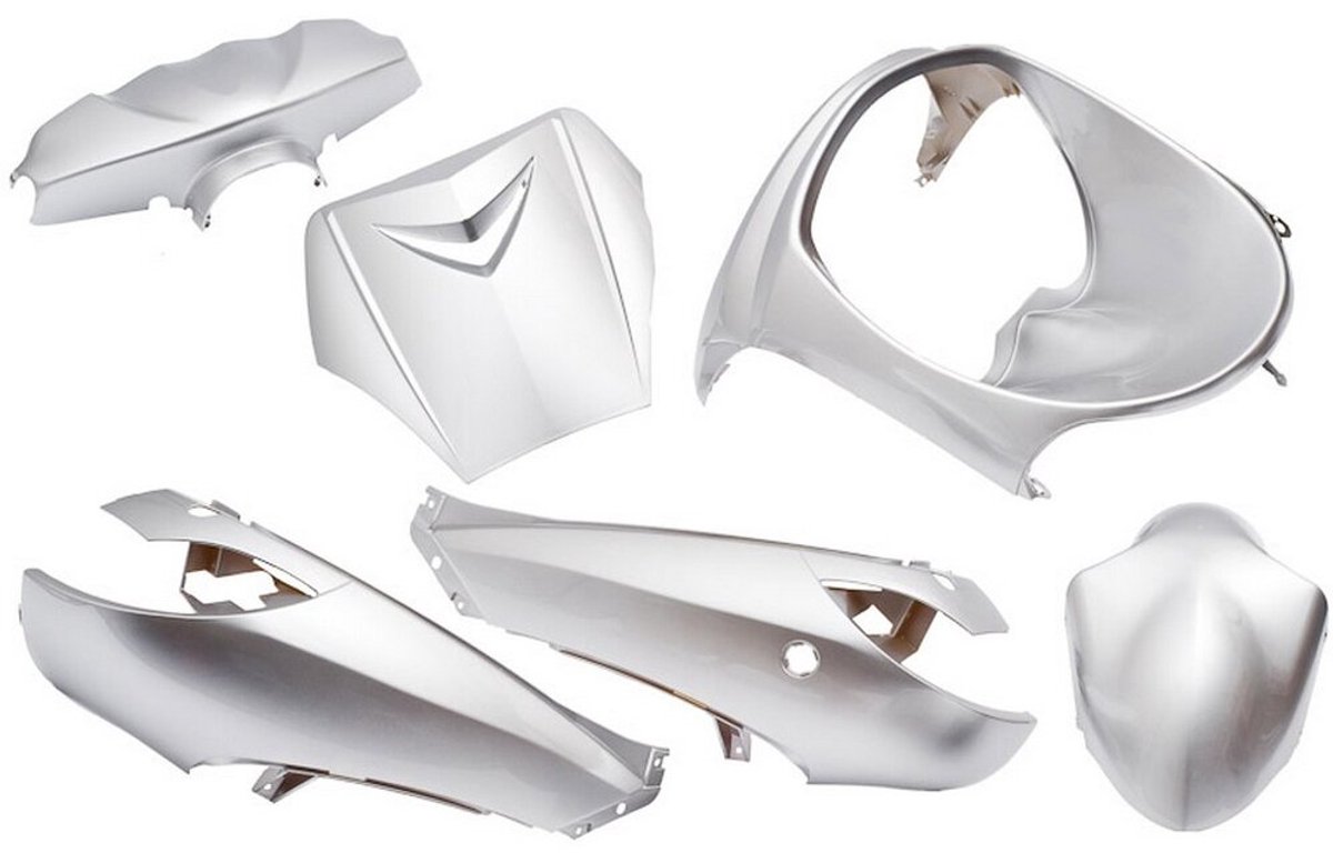 plaatset peugeot vivacity tot bj 2008 6 delig zilver metallic