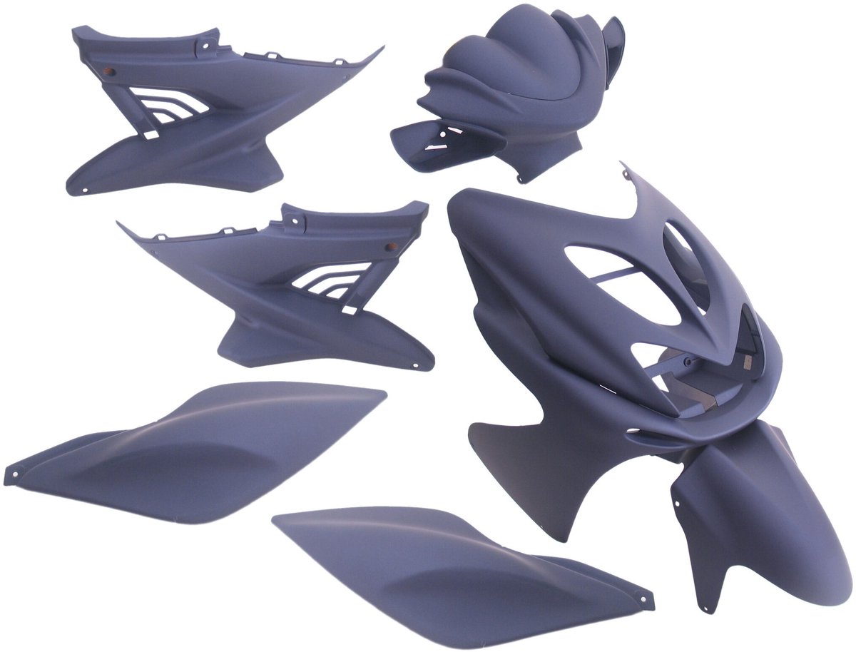 plaatset yamaha aerox tot bj 2014 9 delig mat donker blauw