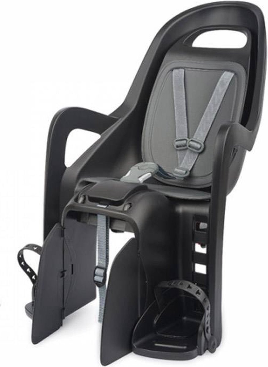 Polisport Groovy CFS Fietsstoeltje Achter - Zwart/Grijs Fiets kopen online