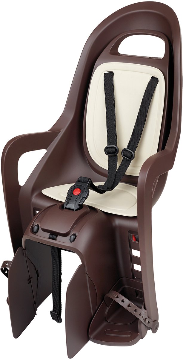 Polisport Kinderzitje Groovy Maxi CFS Dark Brown/Cream Fiets kopen online