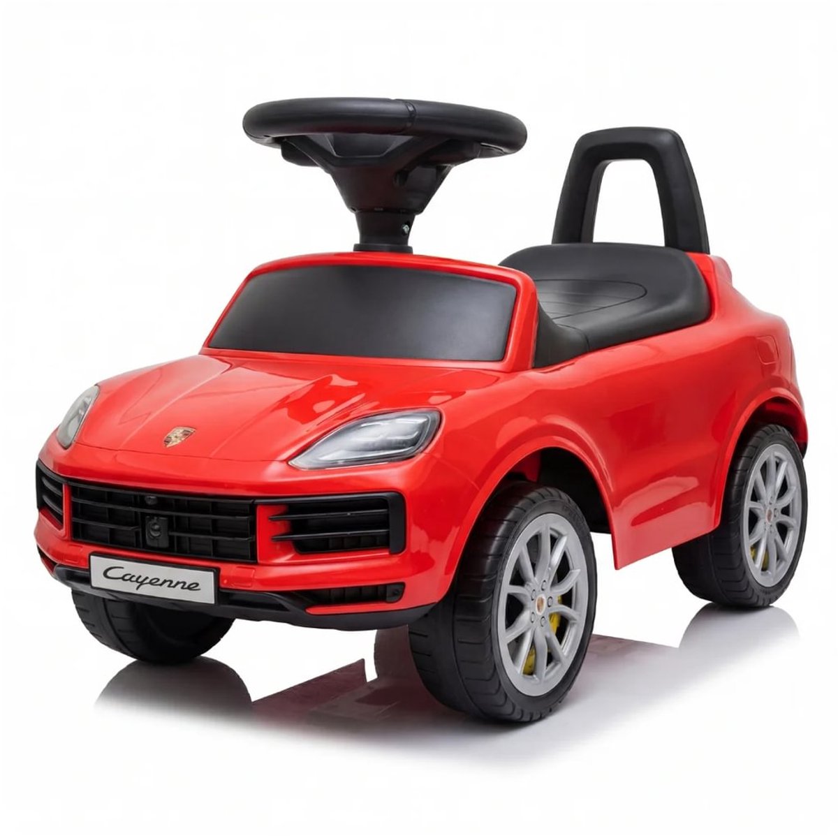 Porsche Cayenne - Loopauto voor Kinderen - 1 tot 3 jaar - met Toeter & Muziek - Rood Loopauto kopen online