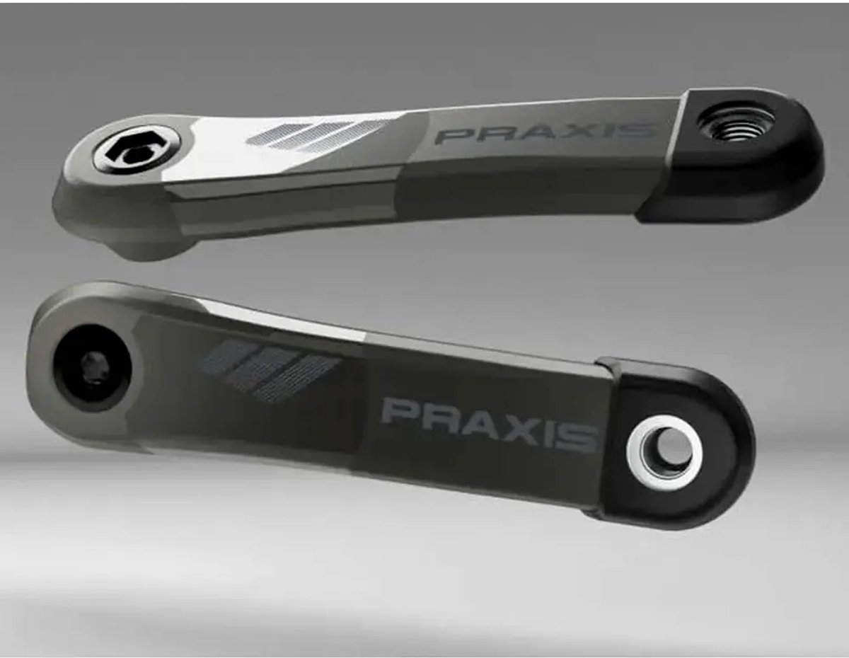 praxis e bike isis levo kenevo pedaalarm zilver 160 mm