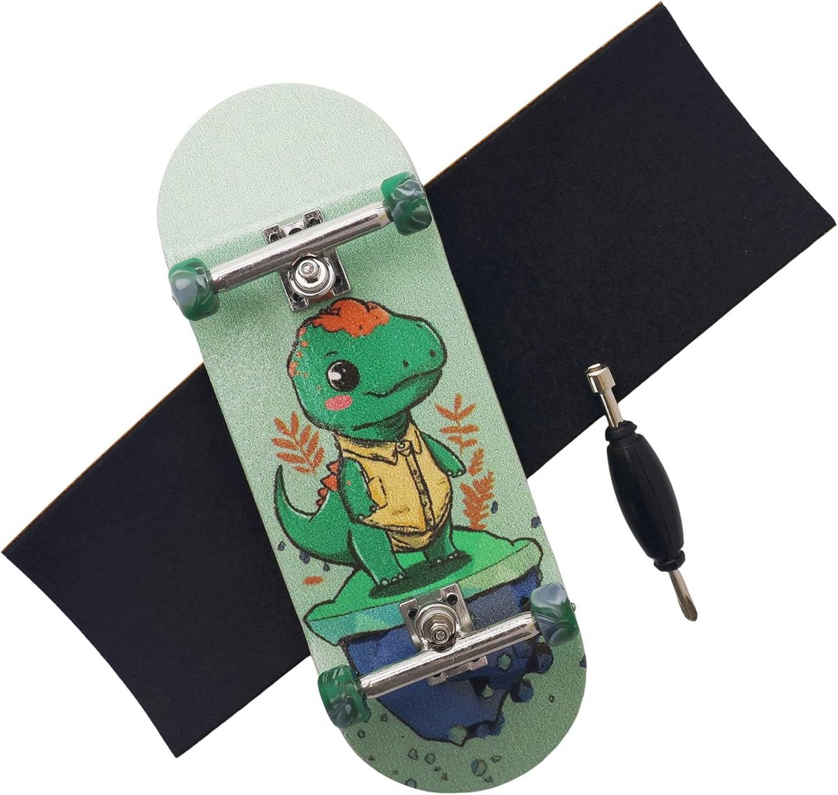 Professioneel Vingerboard Set met Houten Deck, Trucks en CNC Wielen - 97mm Skateonderdeel kopen online