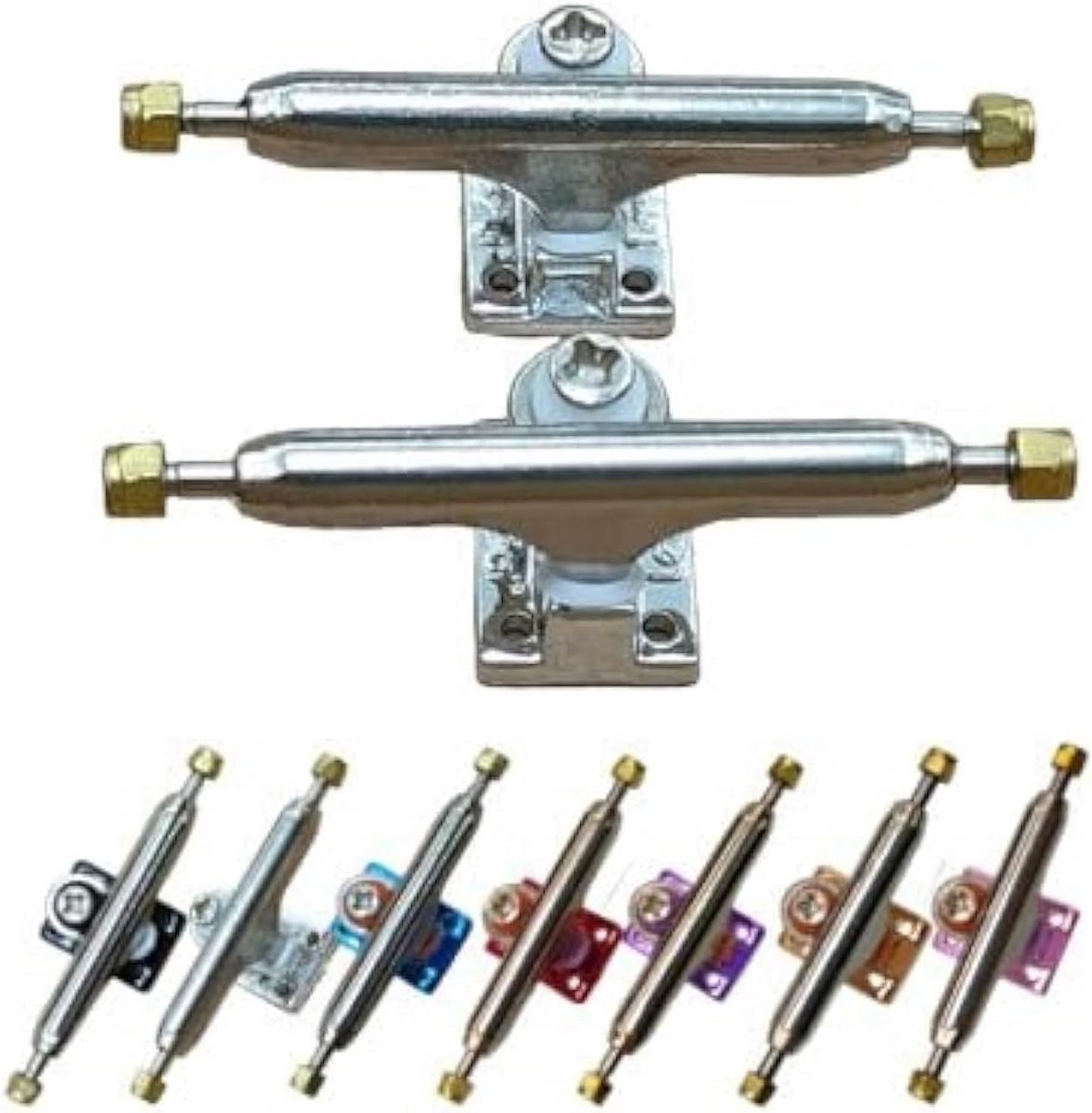 Professionele Fingerboard Trucks 32mm Set - Omgekeerde Kingpin en Verbeterde Bussen Skateonderdeel kopen online