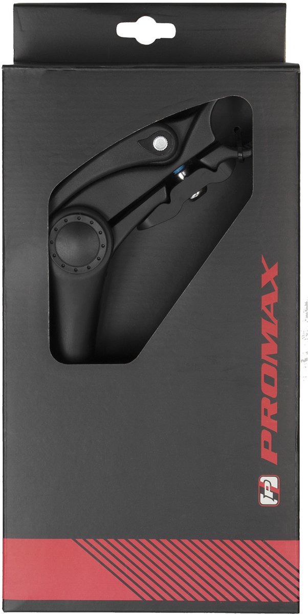 promax verstelbare stuurpen 180 mm 25 4 mm aluminium 0 70 hoek