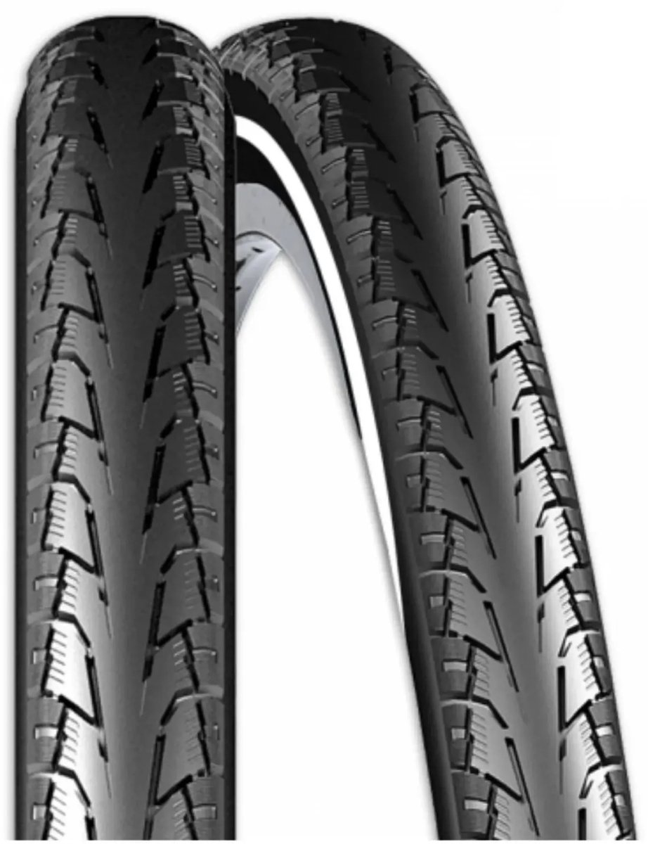 Rexway Buitenband - 5mm anti-leklaag - Reflecterend - 28x1.10 - Zwart Fiets kopen online