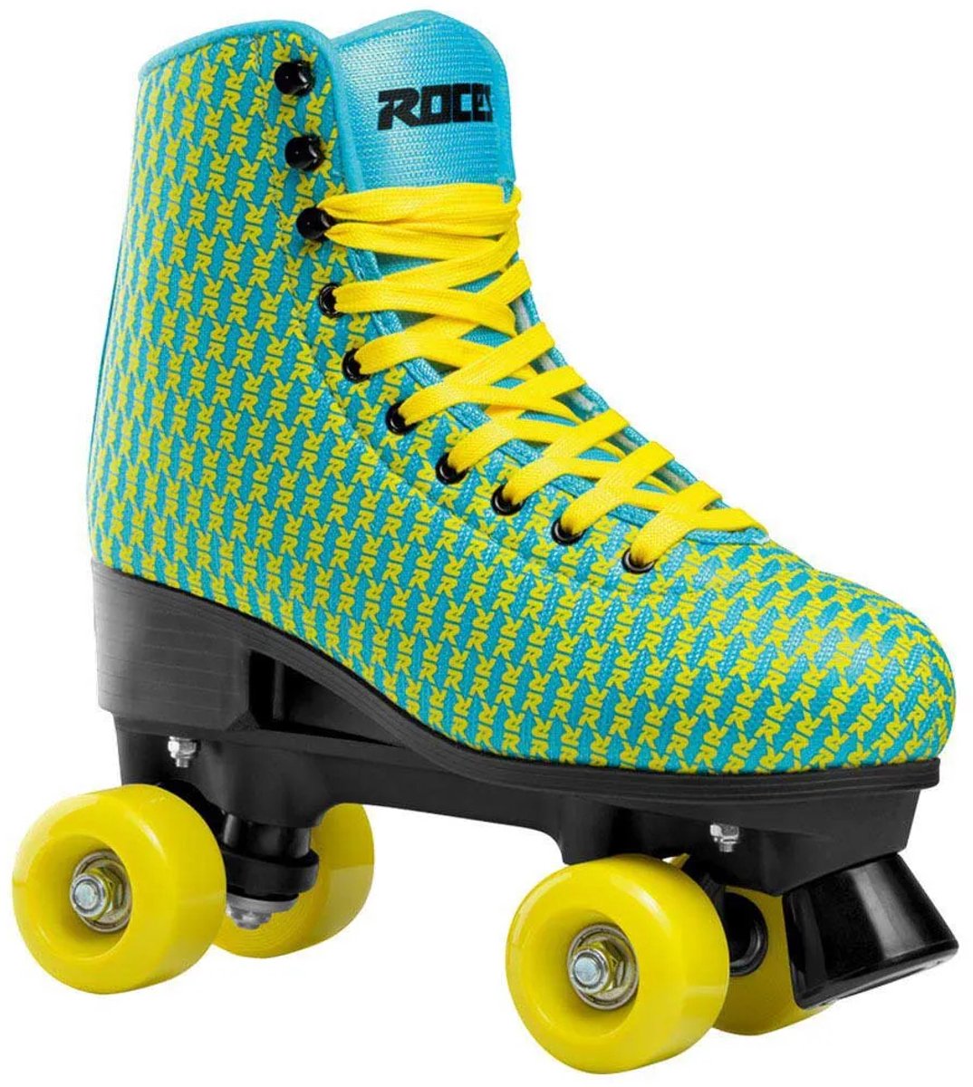 roces logomania rolschaatsen groen geel blauw eu 36 39 jongens meisjes
