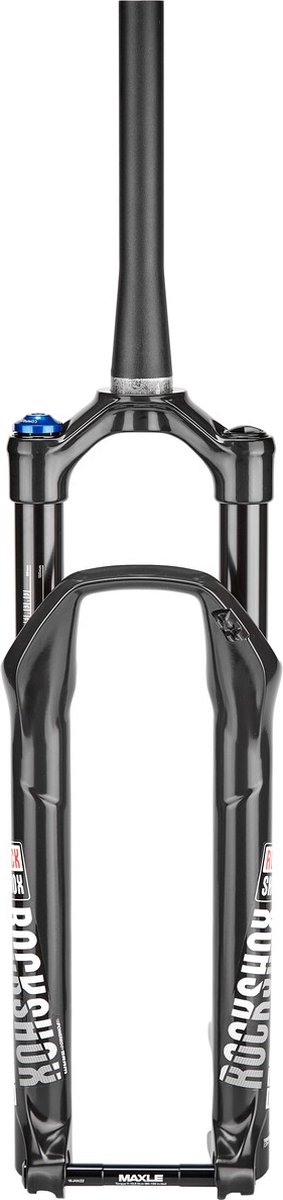 rockshox reba rl solo air 100mm mtb voorvork 29 inch zwart