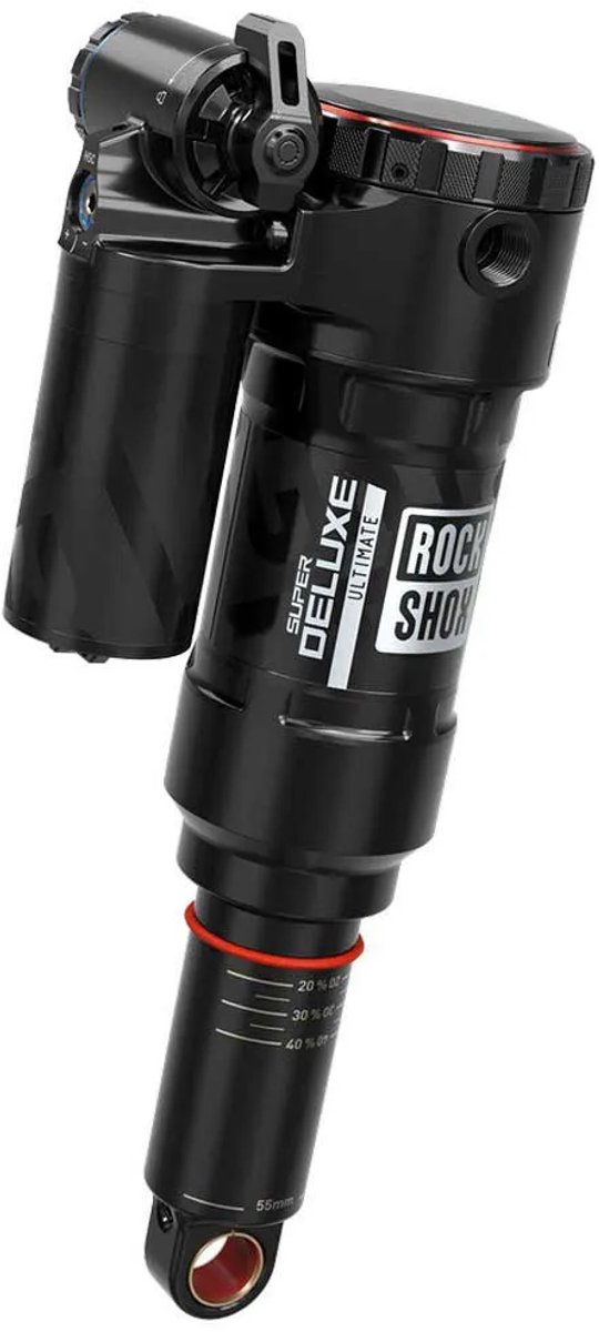 rockshox super deluxe ultimate c1 schokdemper zwart 45 mm 165 mm