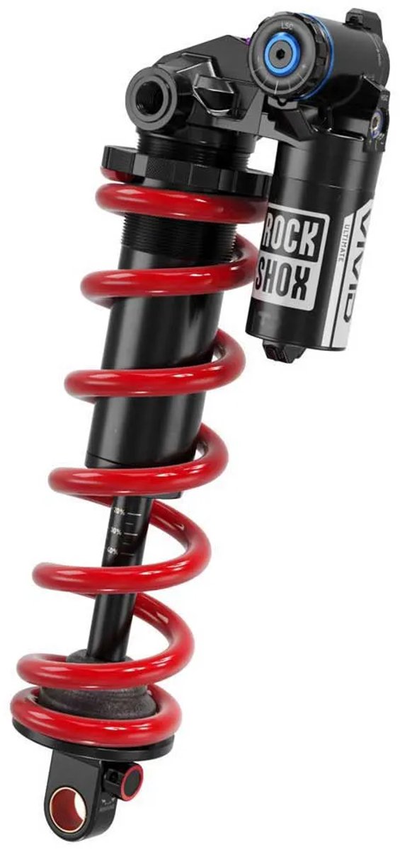 Rockshox Vivid Coil Ultimate Rc2t Metric Trunnion Schokdemper Zilver 65 mm / 205 mm Fiets kopen online