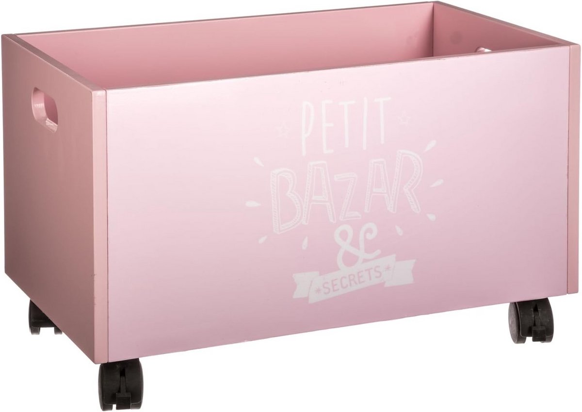 rolcontainer voor kinderen met wielen voor speelgoedopslag