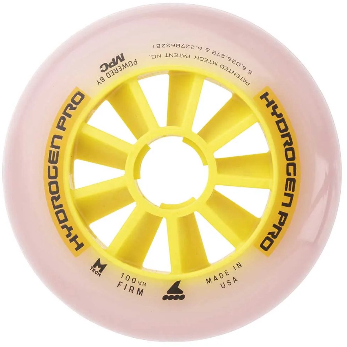 Rollerblade Hydrogen Pro 100 Mm Xx-firm Wiel Goud Skateonderdeel kopen online