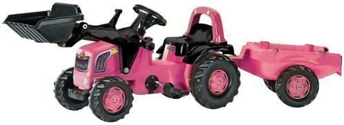 rolley trekker met aanhanger en laadbak kindvriendelijk speelgoed vanaf 2 jaar