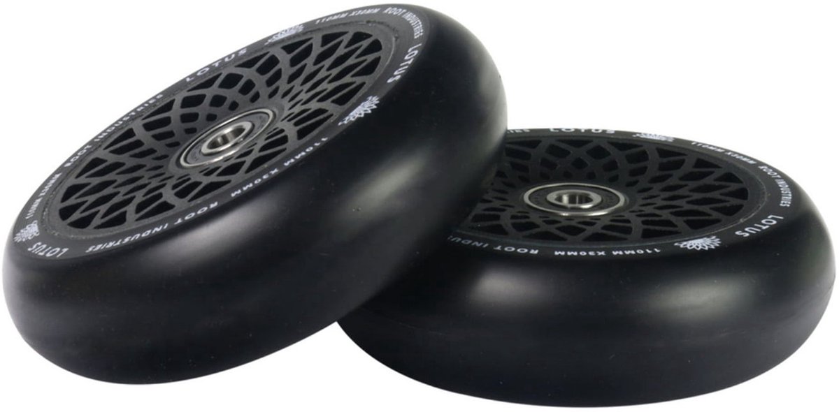 Root Lotus Wheels 30mm Wide Black 110mm - Copy Step kopen online