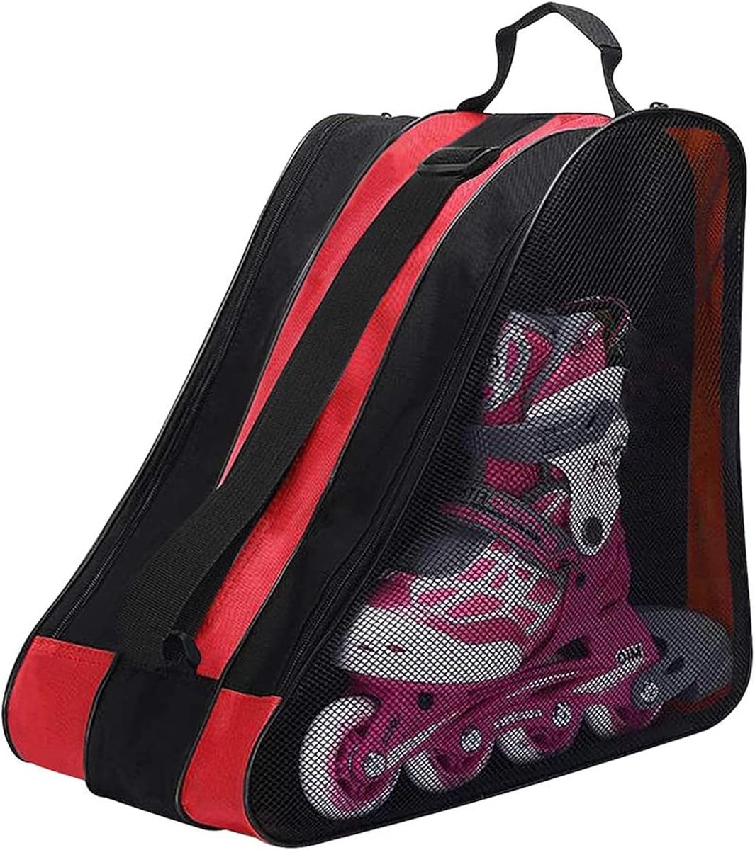 Schaatsentas, perfect voor rolschaatsen 20-35L - Rood Rolschaatsen kopen online