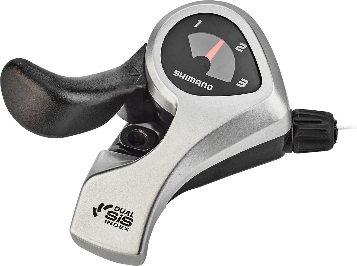 schakelhendel voor links 3 speed shimano tourney sl tx50 zwart zilver