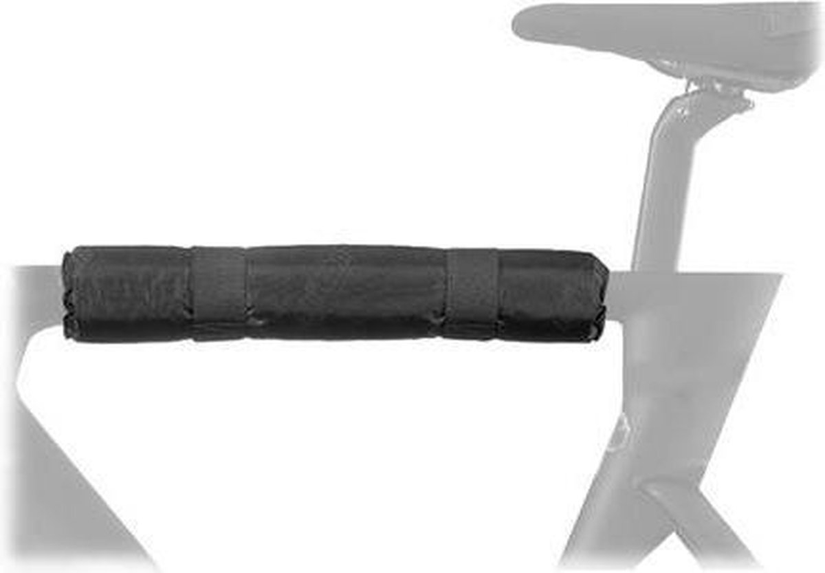 scicon fietsframe bovenbuis beschermingspad zwart jongen