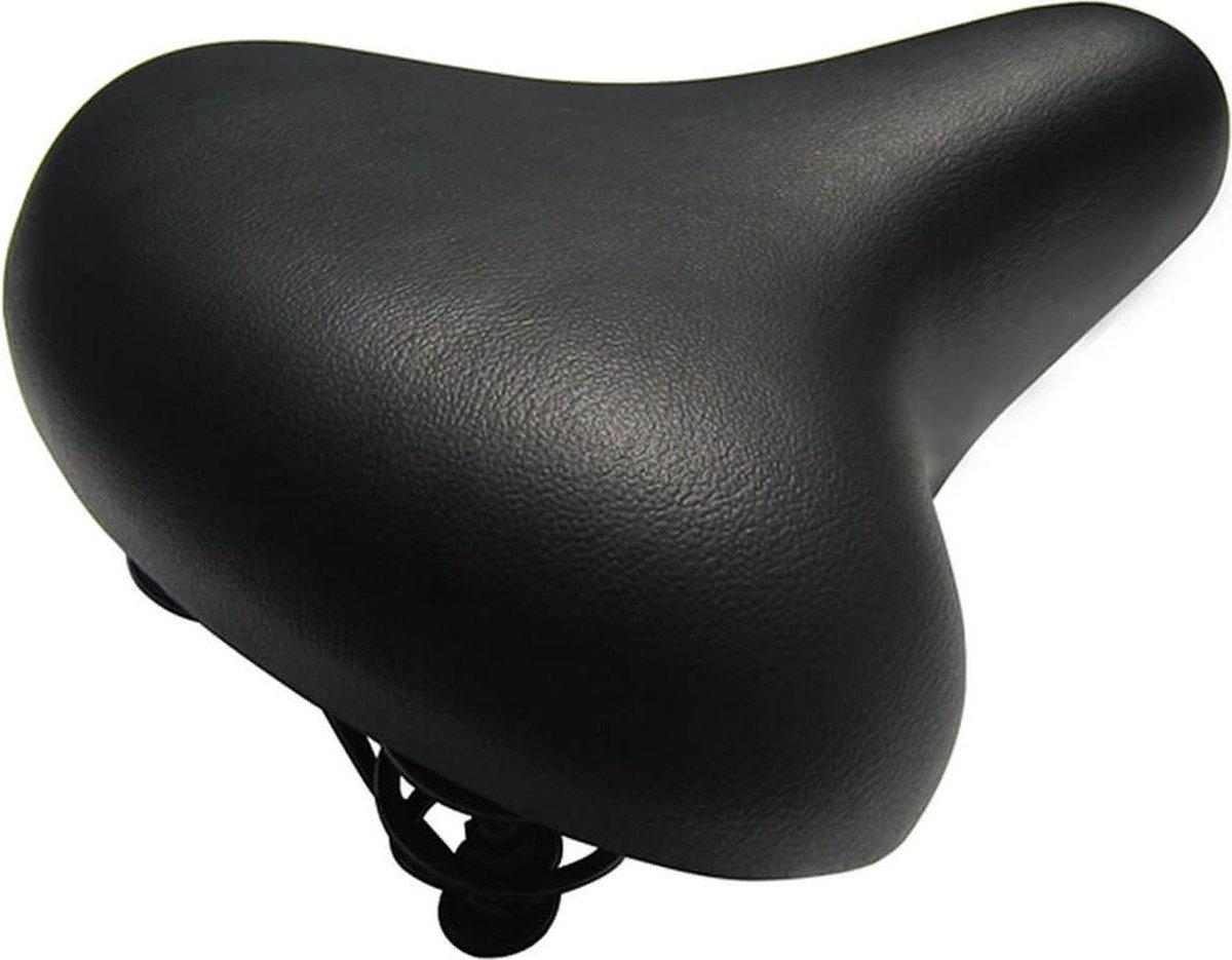 selle orient basic comfort zadel 250 x 215 mm zwart