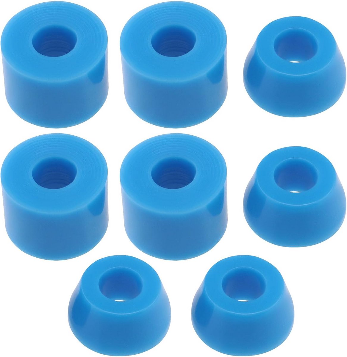 Set van 2 Skateboard Trucks Bussen 92A - Schokdempers voor Longboard en Four Wheel Skateboards Skateonderdeel kopen online