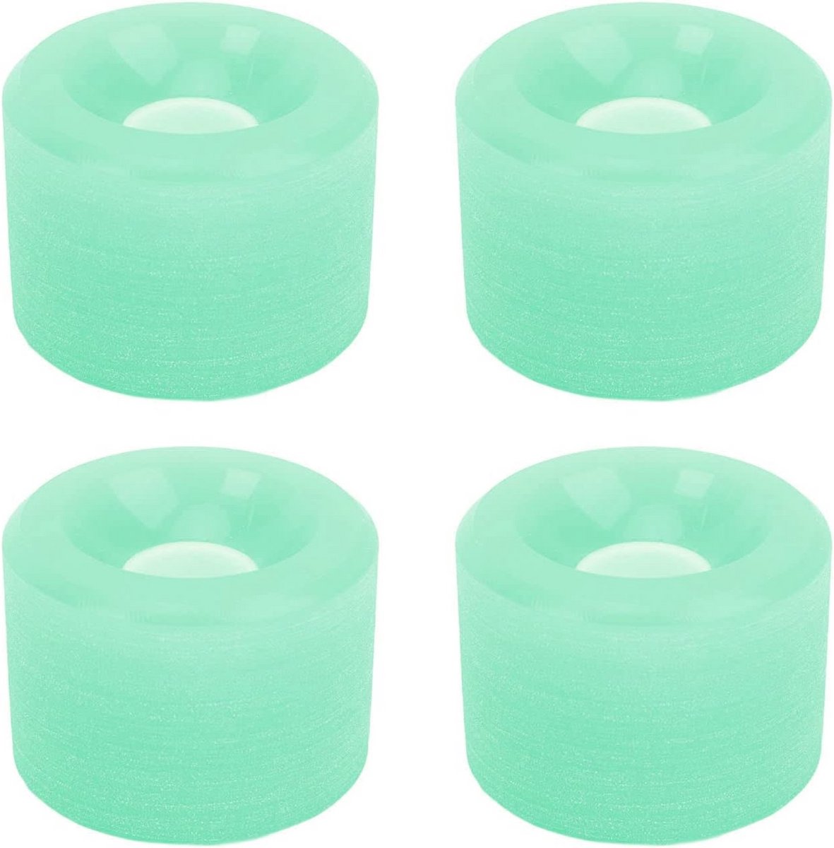 set van 4 skateboard wielen 70x51mm pu cruiser wielen voor longboard en ramp