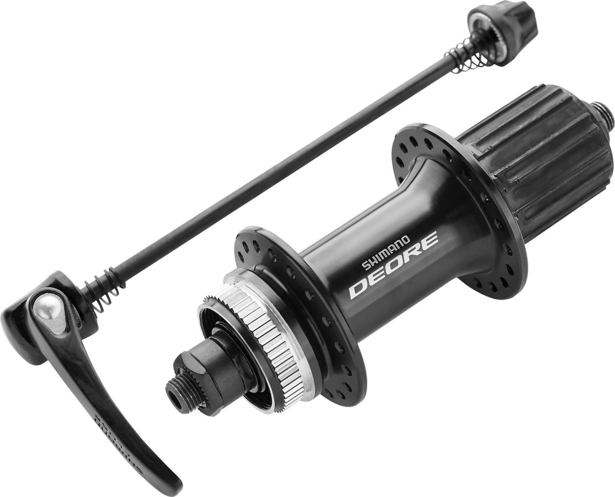 shimano deore fh m6000 achternaaf 8 9 10s grijs zwart uitvoering 32h