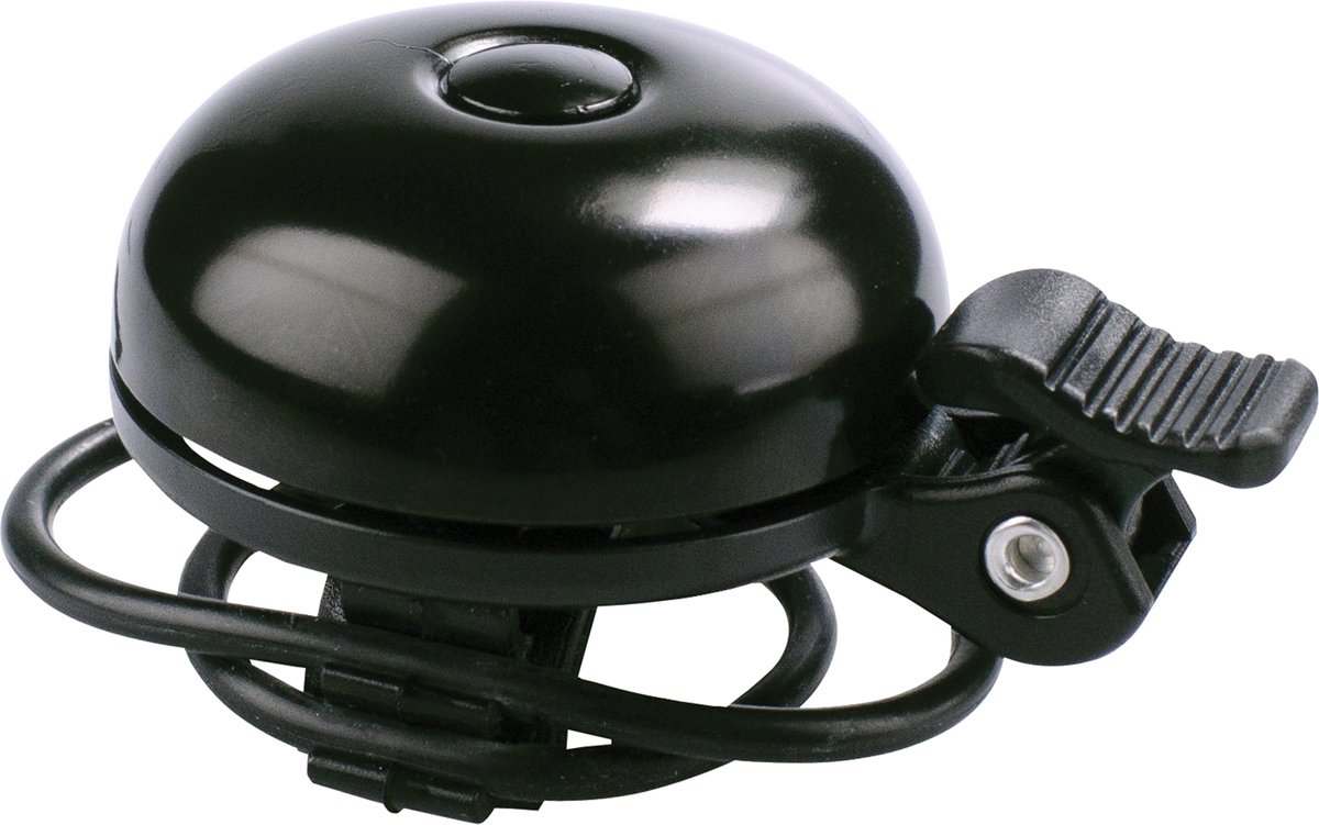 Simson Racefietsbel - Elastische Bevestiging - Zwart - Geluid tot 85 dB Fietsbel kopen online