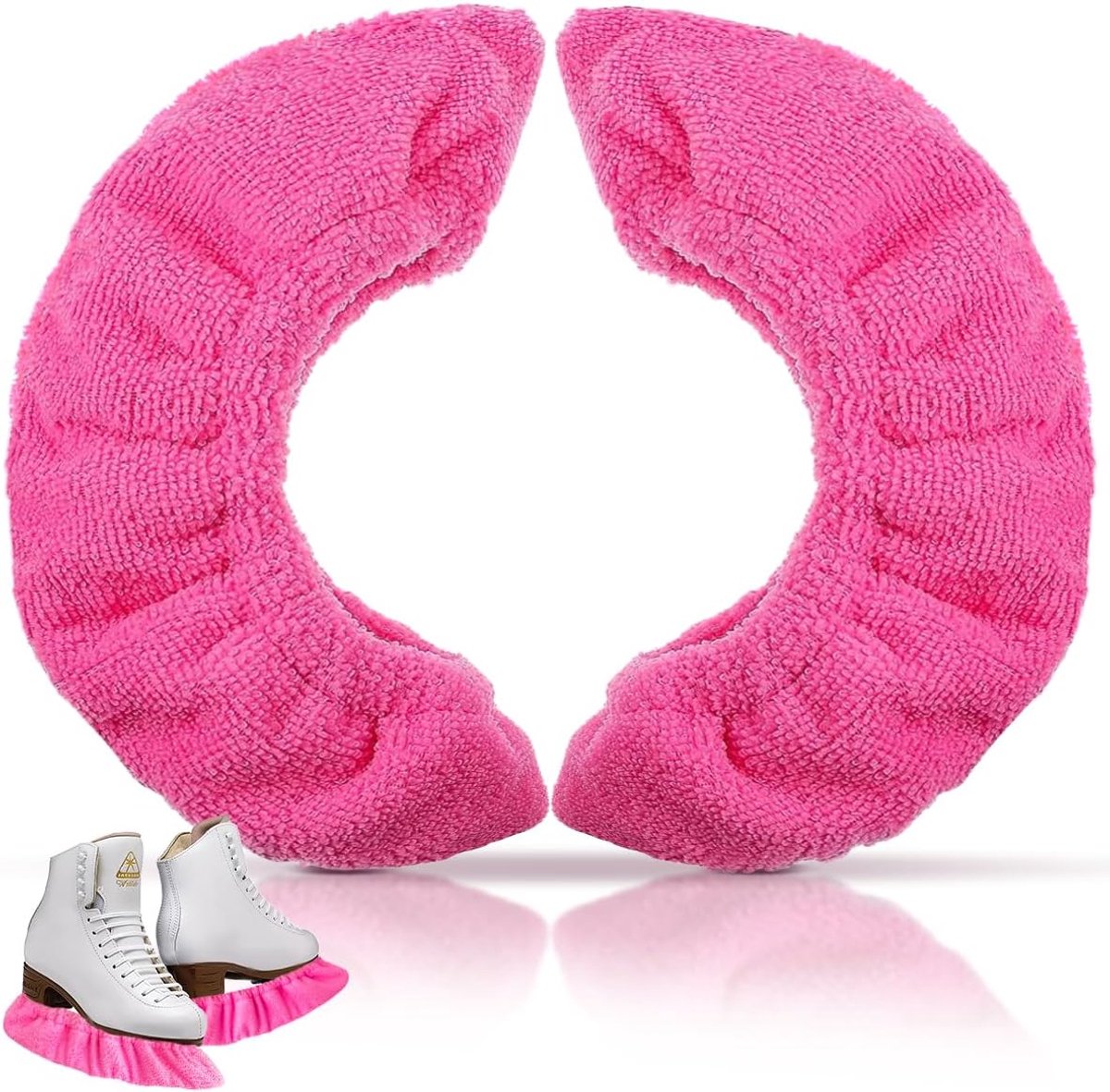 Skate cover - 1 pair of skate protectors - blade protection voor figuurschaatsen - blade cover voor figuurschaatsen - elastische figuurschaats accessoires - figuurschaatsen Skateonderdeel kopen online