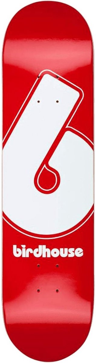 Skateboard Deck 8 Inch - Hardrock Esdoorn Hout - 7 Lagen - Rood Skateonderdeel kopen online