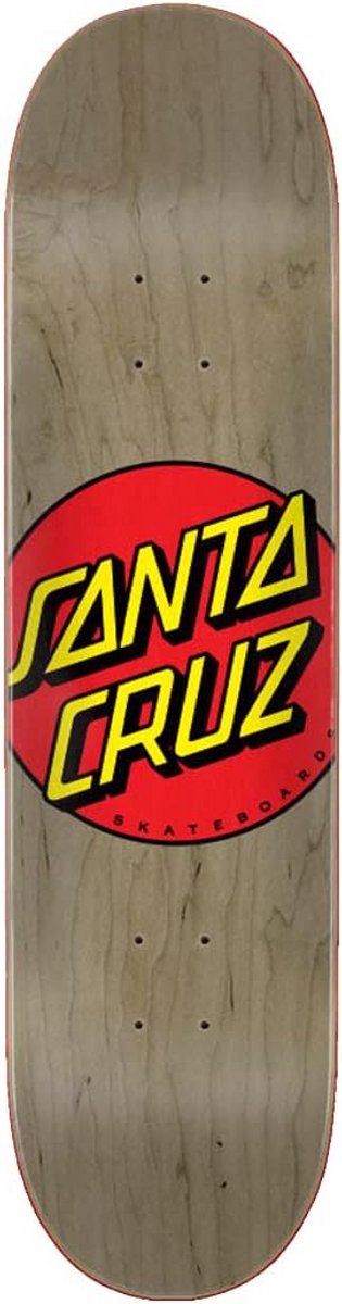 skateboard deck classic dot 8 375 x 31 83 inch