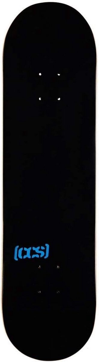 skateboard deck zwart 7 inch duurzaam canvas voor eigen ontwerp