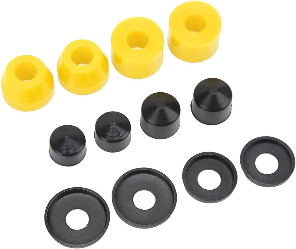 Skateboard en Longboard Bussen Set - 12 Stuks PU Dempingsringen 90a Skateonderdeel kopen online