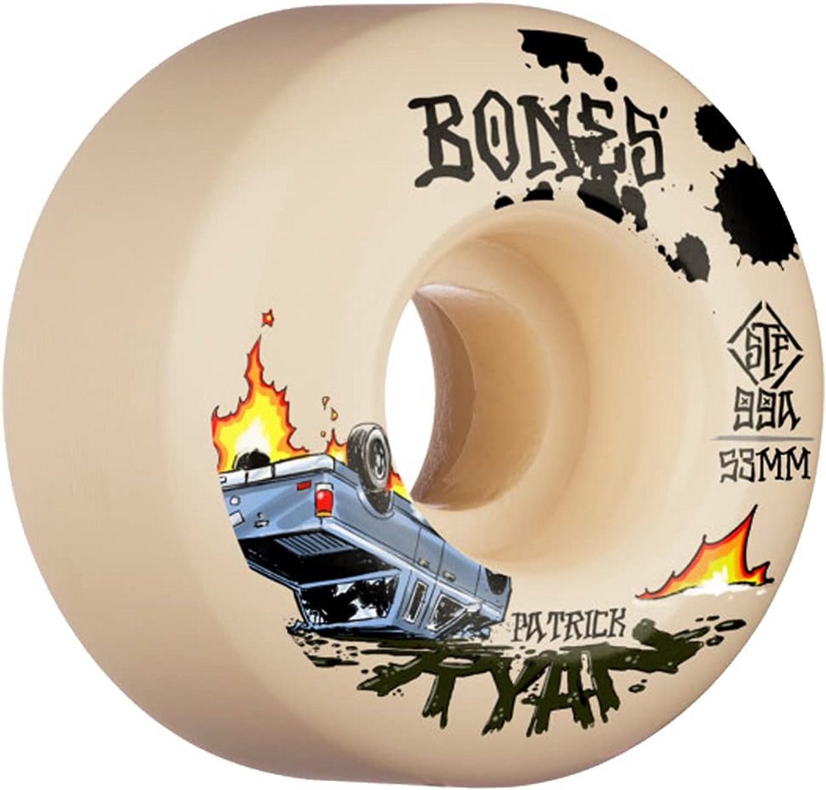 Skateboard Wielen 99A Duurzaam Hoge Kwaliteit 53mm Skateonderdeel kopen online