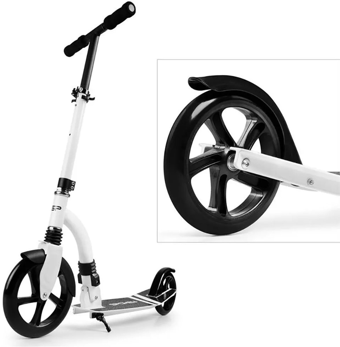 spokey agent scooter zilver