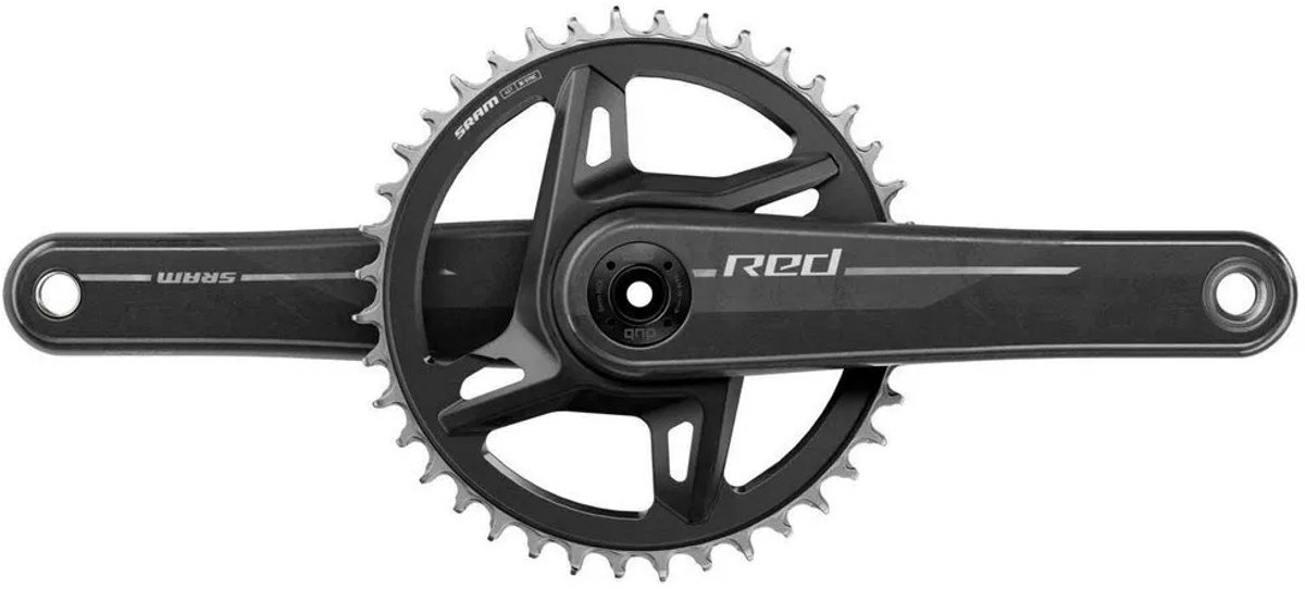 sram red 1x e1 xplr dub wide dm crankstel zilver 170 mm 42t
