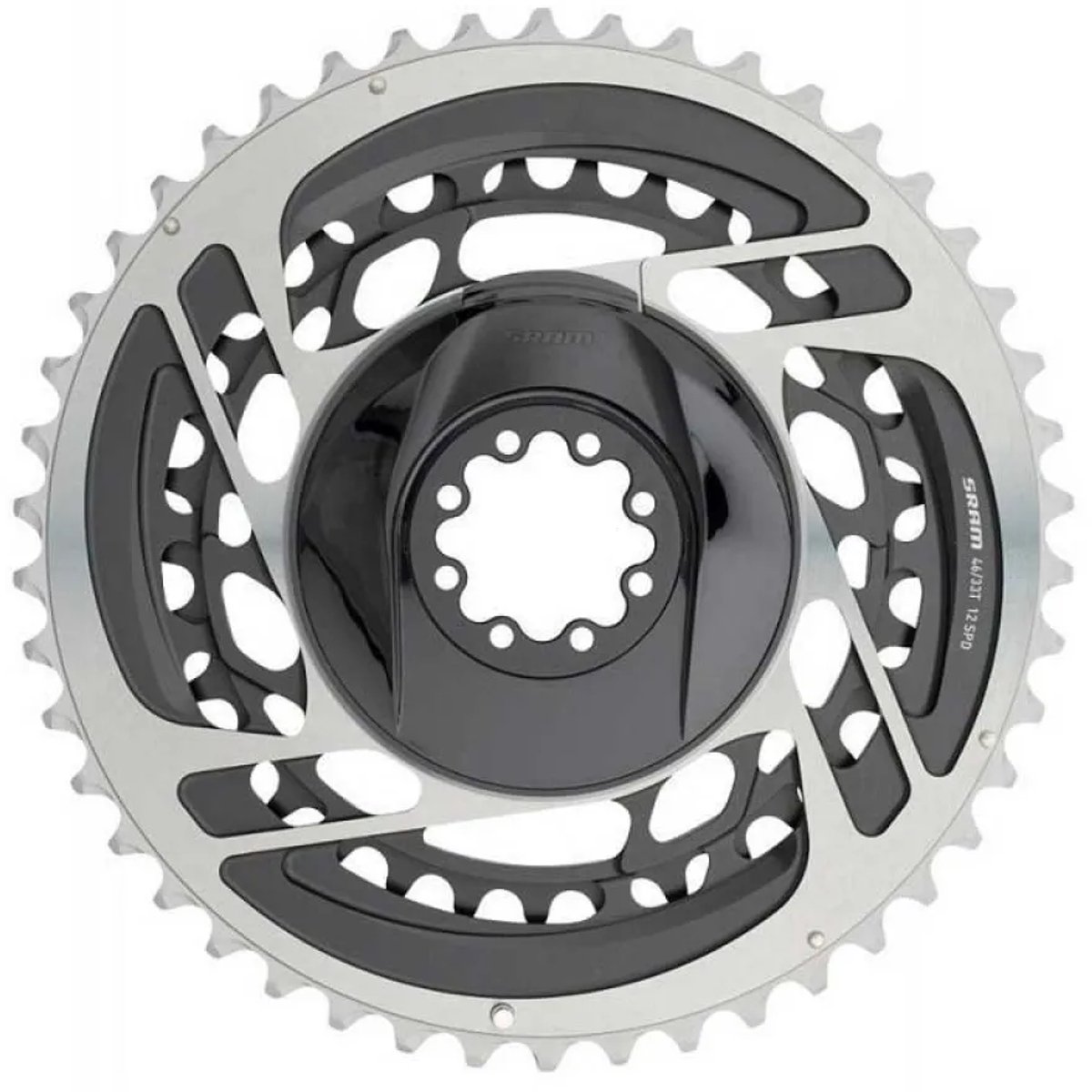 sram red e1 direct mount kettingblad zilver 46 33t