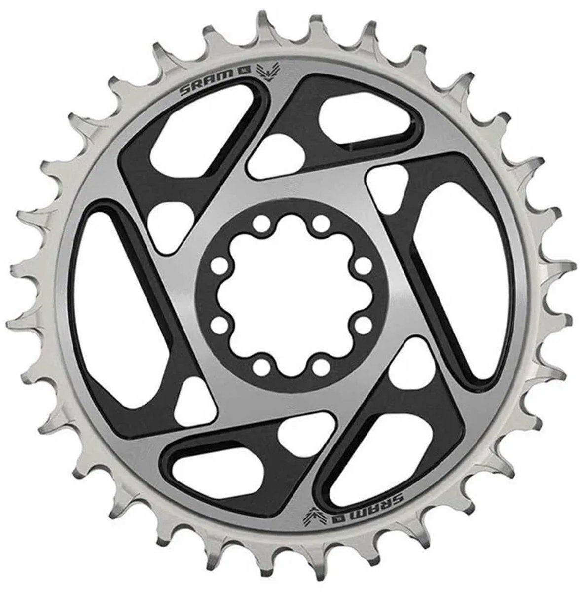 sram t type eagle xxsl dm offset 0 mm kettingblad zilver 34t