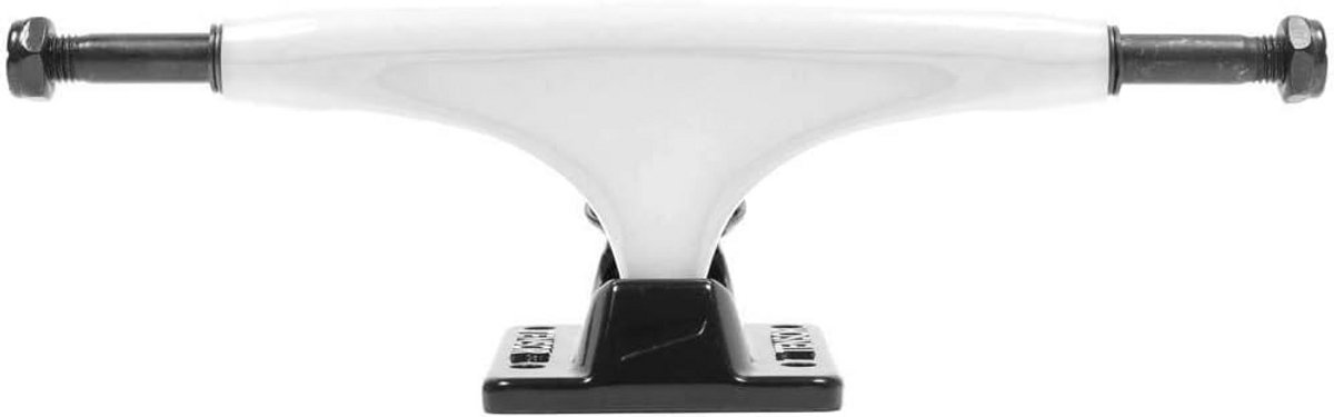 stevige aluminium skateboard trucks wit zwart 5 25 inch